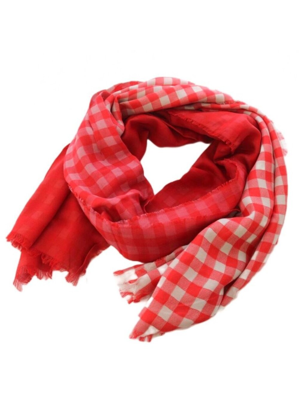 Louis Vuitton Etole Masai Check Shawl Scarf